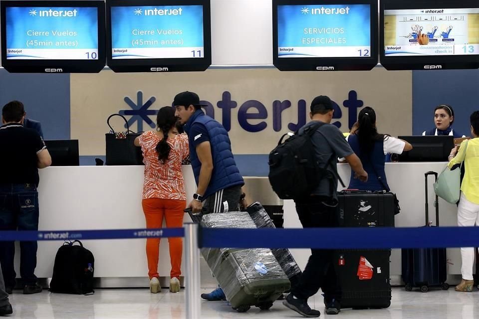 Interjet registró un factor de ocupación de 85 por ciento en sus 9 mil 771 operaciones en rutas nacionales e internacionales.