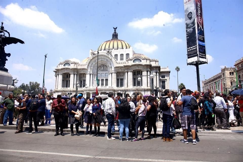 Palacio de Bellas Artes.