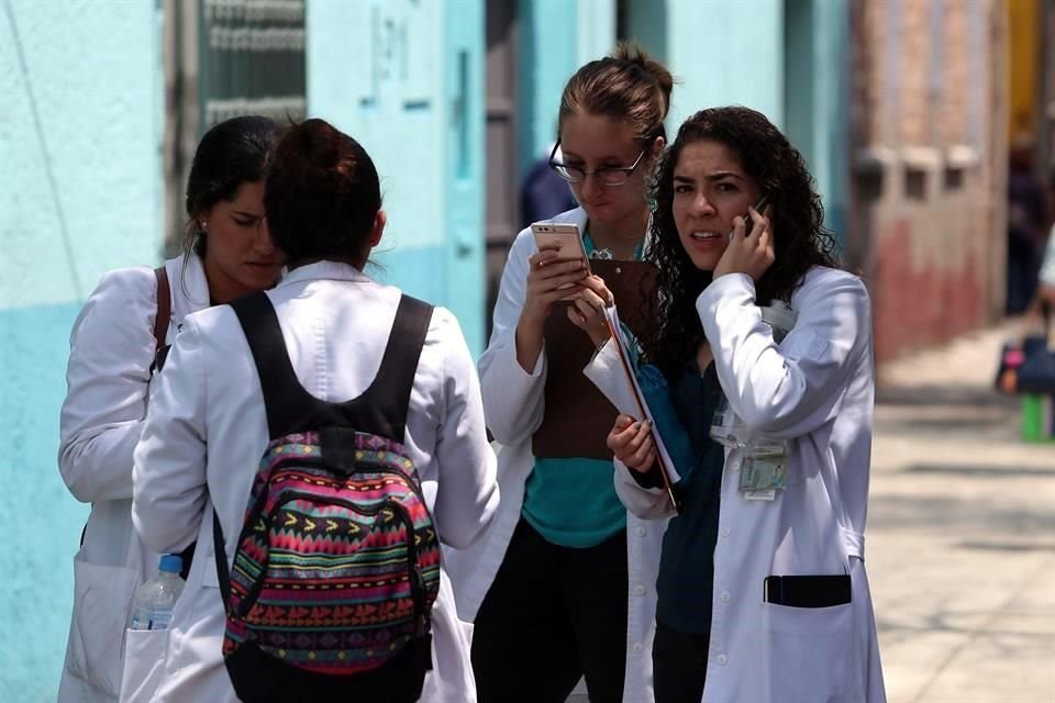 El sismo provocó la suspensión de clases en todos los niveles.