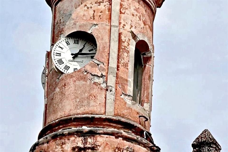 El Palacio de Cortés en Cuernavaca, Morelos, también resultó afectado tras el sismo del 19 de septiembre.