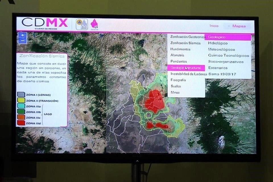 En el sitio web www.atlas.cdmx.gob.mx, los capitalinos pueden identificar si viven o trabajan en una zona expuesta a riesgo sísmico.
