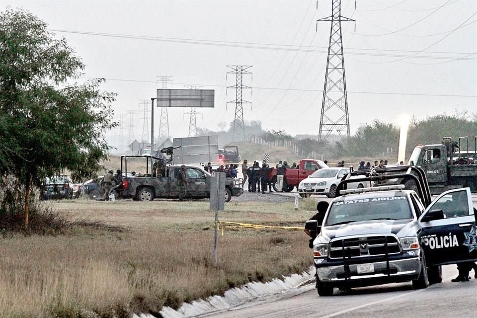 Los 49 torsos fueron encontrados el 13 de mayo del 2012 a un lado de la Carretera libre a Reynosa a la altura de Cadereyta.