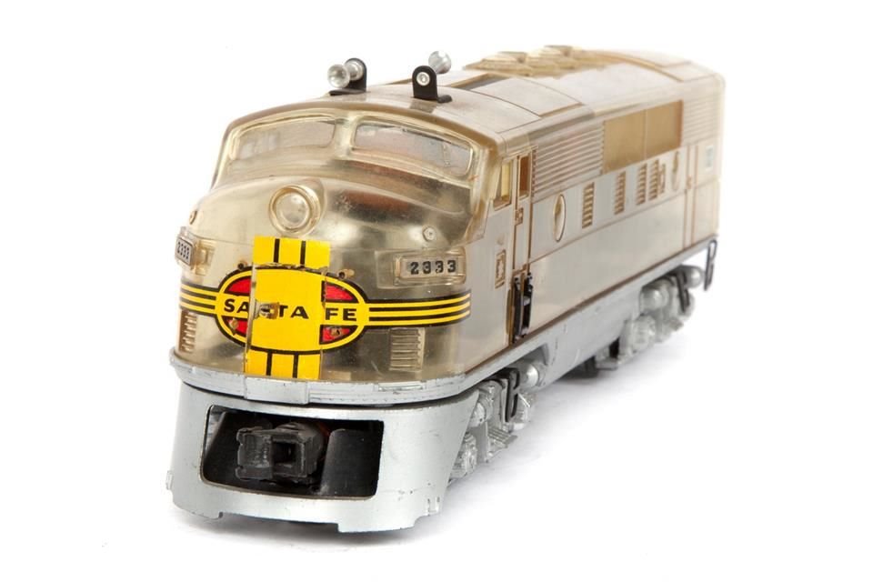 Estos son algunos de los trenes miniaturas que subastará Neil Young.