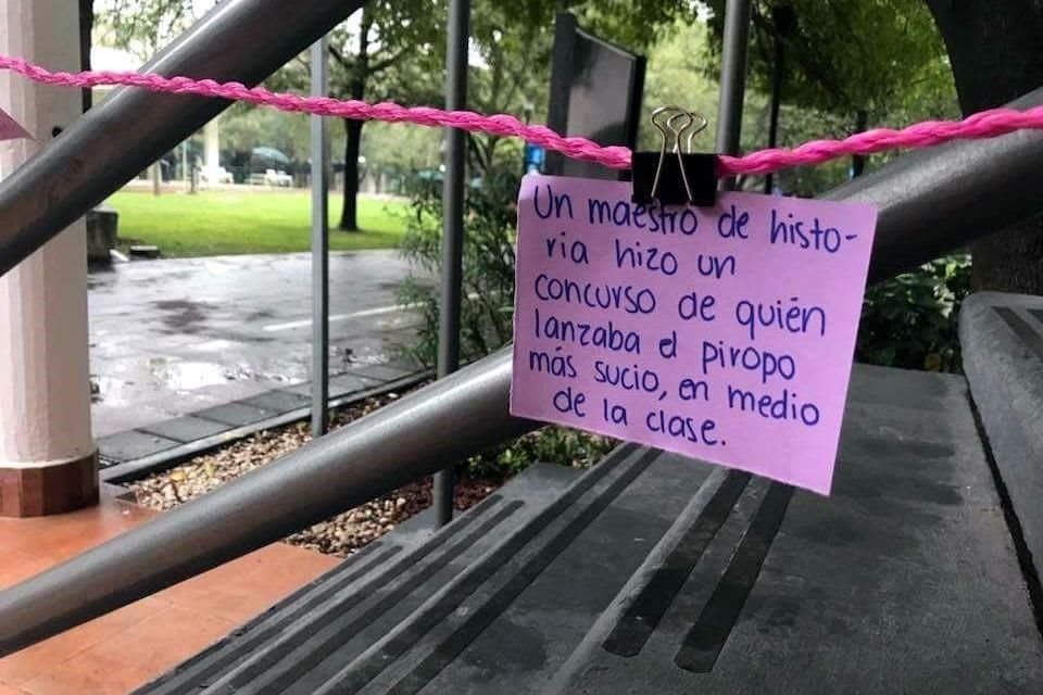 'Un maestro de historia hizo un concurso de quién lanzaba el piropo más sucio, en medio de la clase', cita uno de los testimonios.