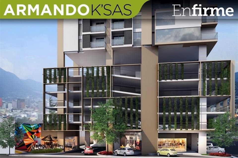 Una nueva torre de departamentos se empezará a construir en el Primer Cuadro de la Ciudad; se llama Kyo Aluna y tendrá 160 viviendas.