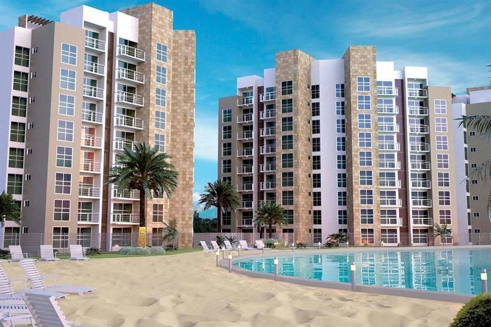 Sólo el 3 por ciento de la vivienda vertical en Apodaca es residencial, de entre 1 millón 650 mil y 3 millones 699 mil 999 pesos, como en el desarrollo Dream Lagoons.
