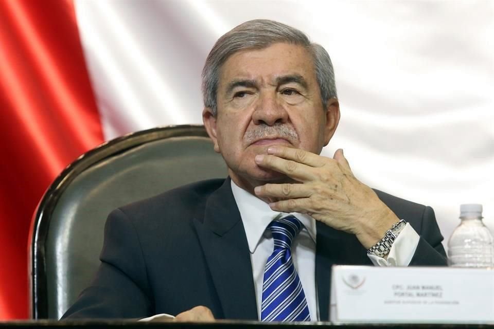 Juan Manuel Portal, auditor superior de la Federación.