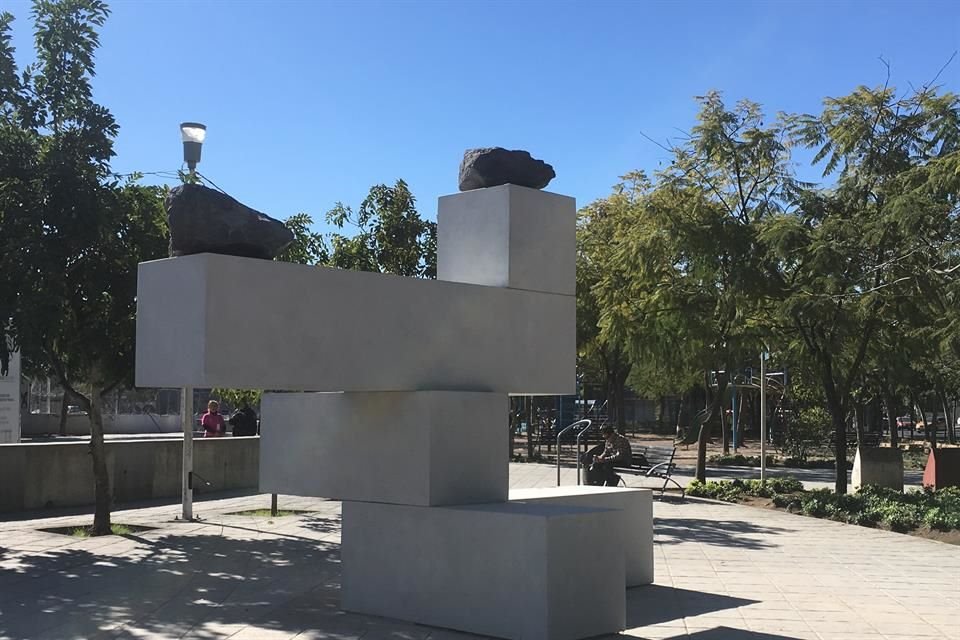 Dávila dijo que busca que la gente se apropie del espacio e interactúe con los cuatro bloques de concreto que desde hoy alberga el Parque San Jacinto.