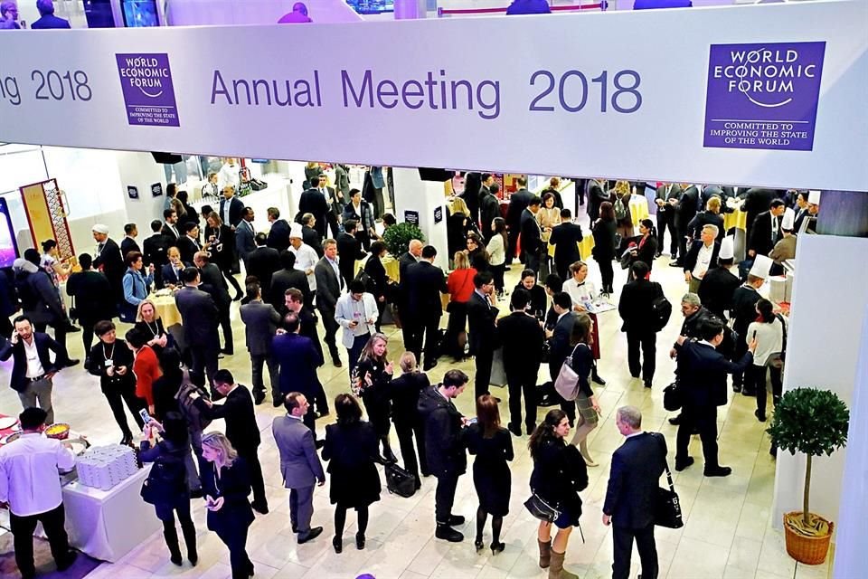 El Foro Económico Mundial reunió a más de 2 mil 500 líderes mundiales del 23 al 26 de enero.