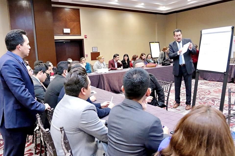Para concluir 415 procesos judiciales rezagados, autoridades y organizaciones civiles y de la IP recurrieron al trabajo en equipo y la comunicación el Sistema de Justicia Penal Acusatorio.
