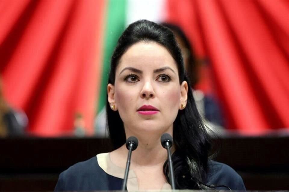 Brenda Velázquez acusó el domingo al PAN de discriminación por no elegirla para su fórmula al Senado alegando que está embarazada y no podría hacer campaña.