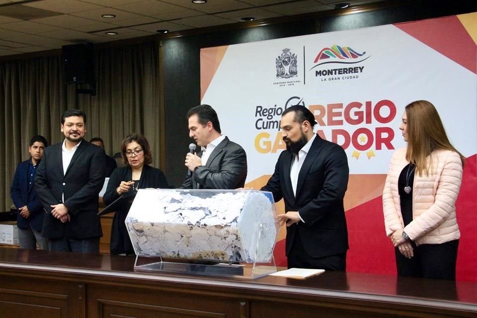 Al realizar el primer sorteo 'Regio Cumplido; Regio Ganador', el Alcalde atribuyó el incremento a las mejorías que ha realizado el Municipio.