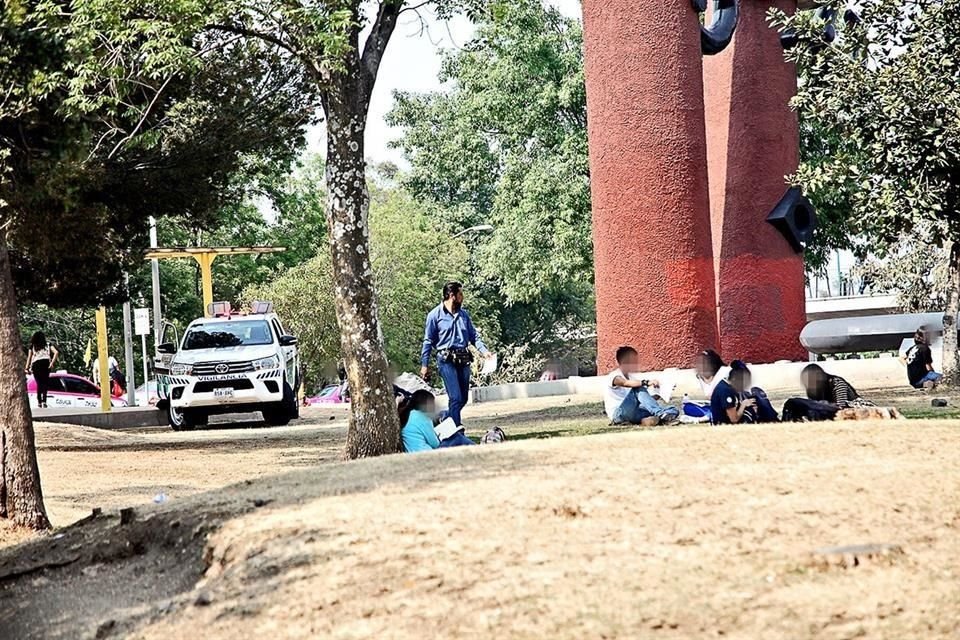 A pesar de los patrullajes, los alumnos refieren que se mantiene la venta de drogas en CU.