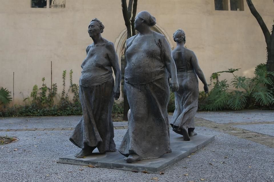 Escultura de mujeres de Francisco Zúñiga.