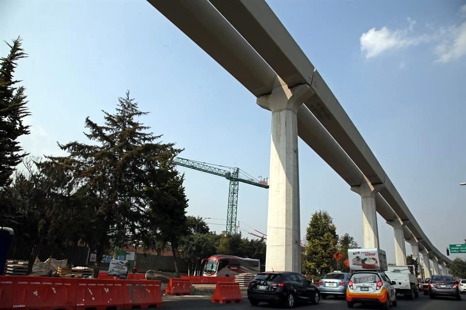 El tramo Santa Fé-Observatorio del Tren México-Toluca ha estado bajo la lupa.