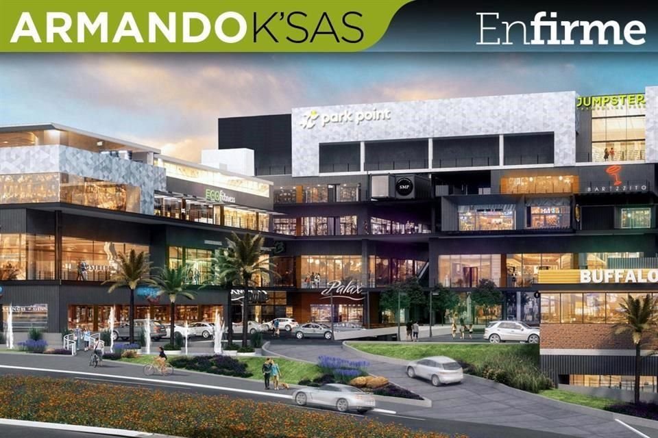 En la zona de Cumbres se hará un desarrollo con comercio y departamentos; se trata de la segunda fase de Park Point, que inicia este año.
