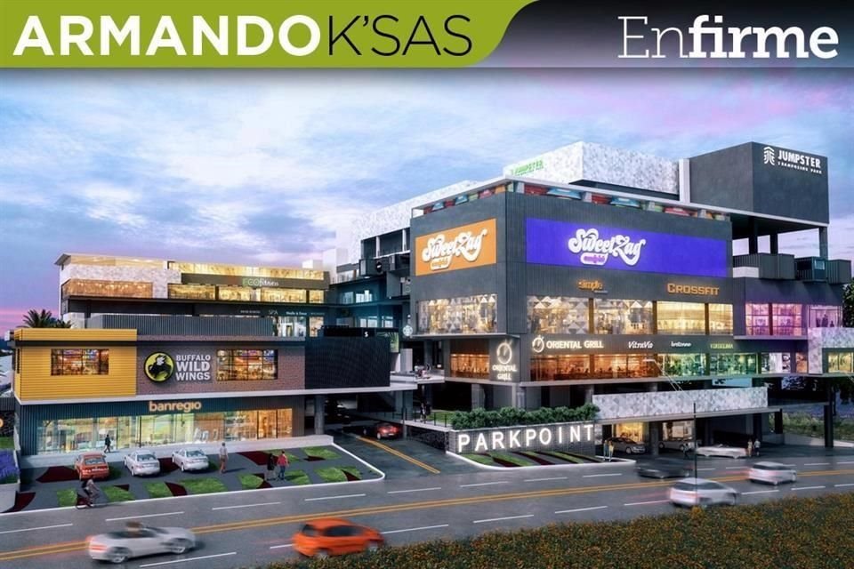 En la zona de Cumbres se hará un desarrollo con comercio y departamentos; se trata de la segunda fase de Park Point, que inicia este año.