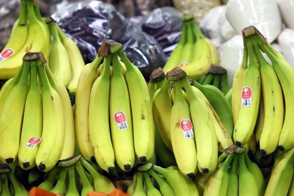 El volumen de plátano que en un inicio se contempló exportar a la semana fue de entre 100 a 150 contenedores.