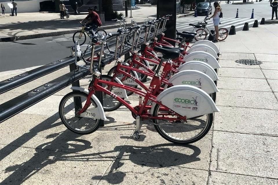 La Semovi plantea tener 10 mil ecobicis más, en 2024, como parte del plan de reducción de emisiones en la Ciudad de México.