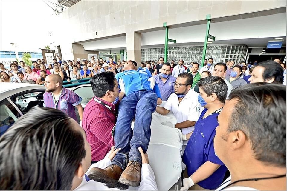 Hubo 18 personas lesionadas.