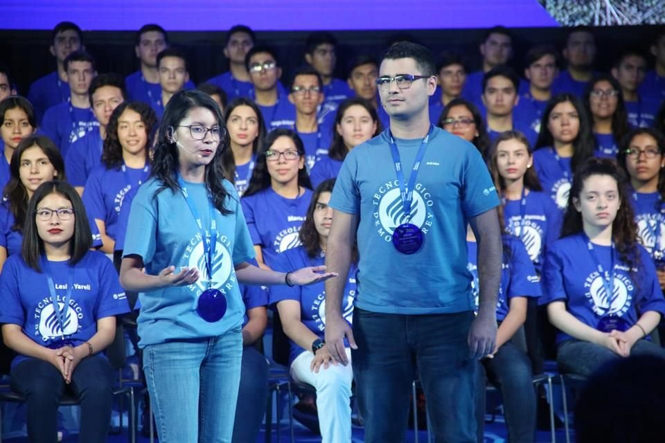 La quinta generación de 'Líderes del Mañana' fue presentada en el Centro Estudiantil del campus Monterrey.