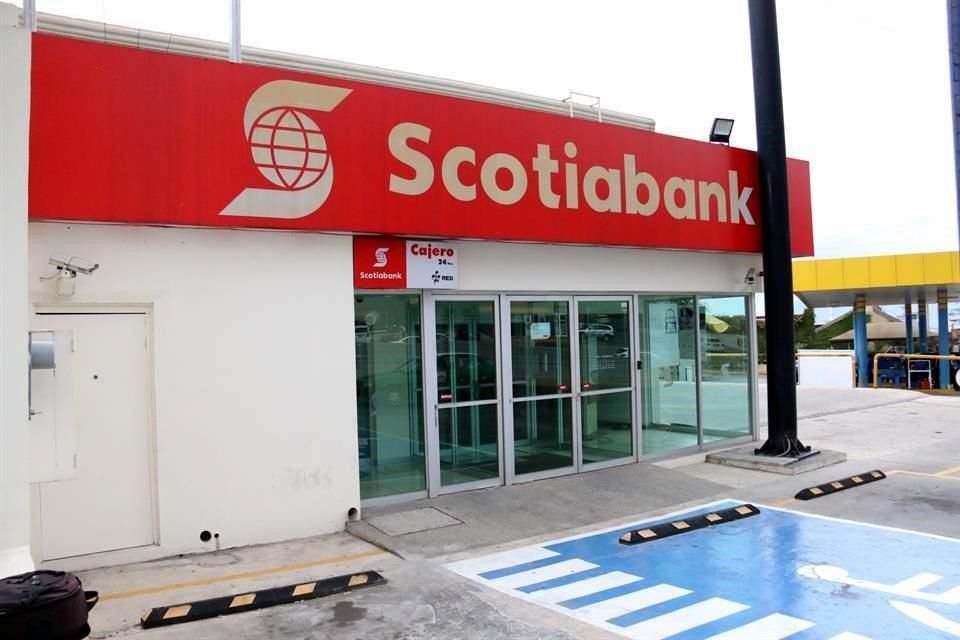 Las ganancias de Scotiabank fue impulsada por una mayor actividad crediticia.