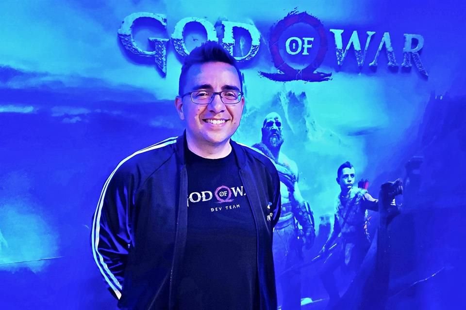 Como director de animación de Santa Monica Studio, Bruno Velázquez es el mexicano responsable de cada movimiento y gesticulación de cada uno de los personajes y elementos que se aprecian en GOW.