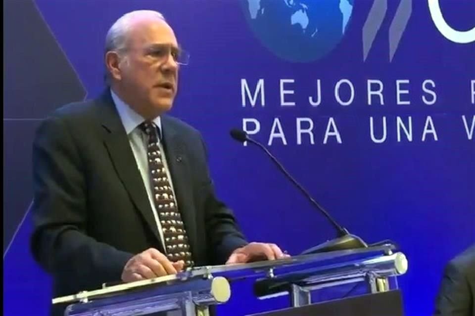 José Ángel Gurría, secretario general de la OCDE.