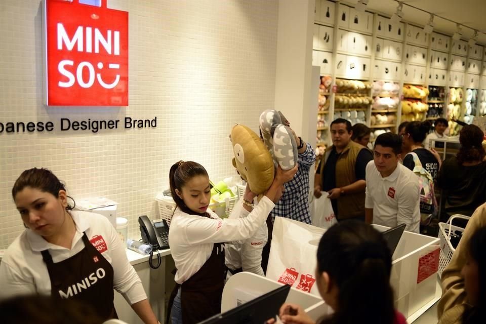 Miniso busca cerrar 2018 con 100 tiendas y lograr en 2019 un total de 200 puntos de venta.