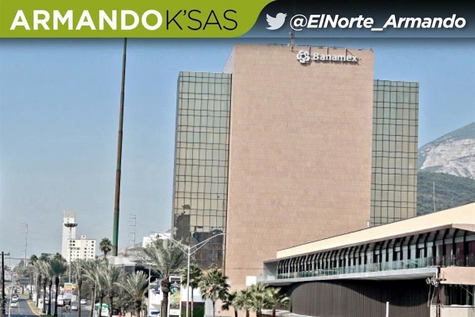 Para principios del próximo año la actual Torre Banamex, en la Colonia San Jerónimo, tendrá nuevo inquilino: Afirme.