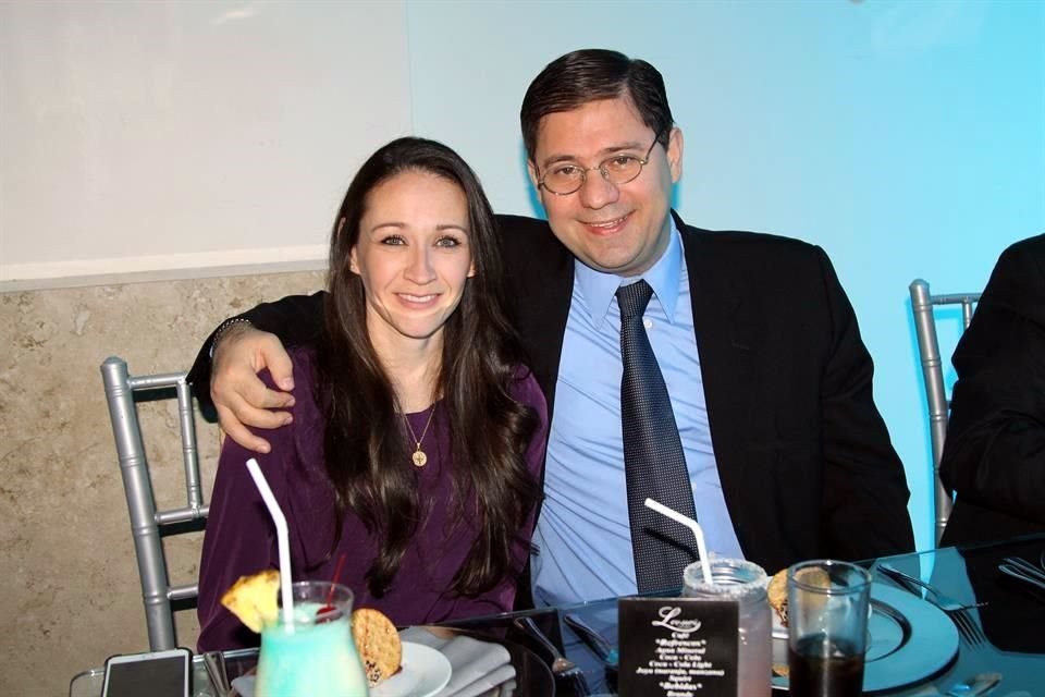 Rosy González de Elizondo y Francisco Javier Elizondo