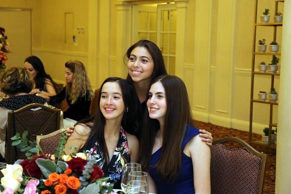 Adriana Safi, Eugenia González y Raquel Lozano