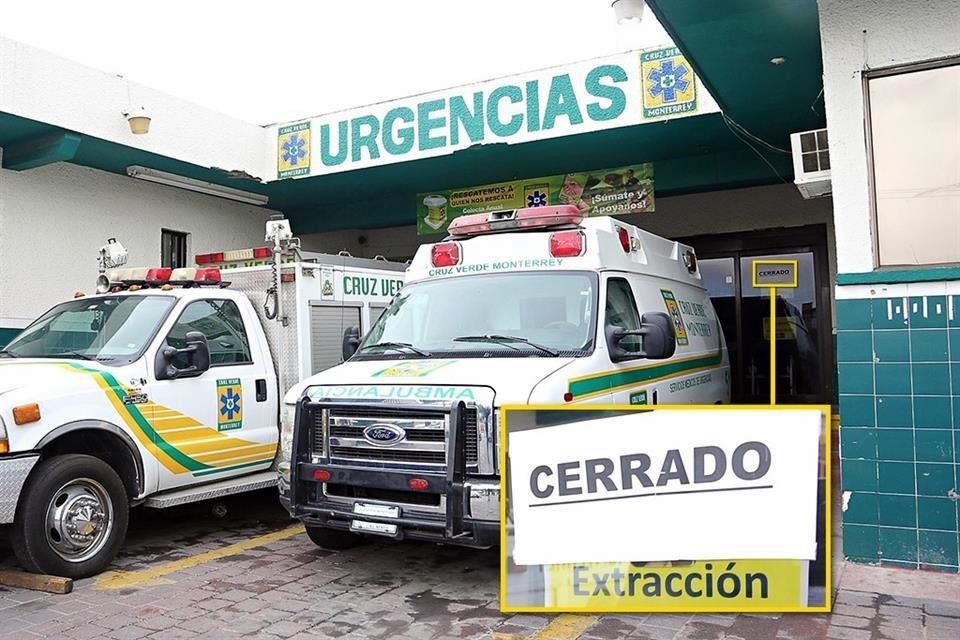 La estación de la Cruz Verde de Mitras Norte lucía ayer abandonada, con ambulancias yonqueadas y herramientas expuestas al robo.