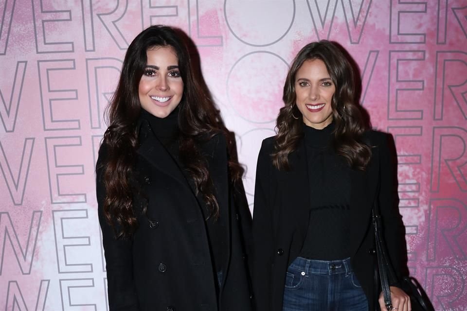 Ana Ugarte, Gabriela Graf asistieron a la presentación del maquillaje.