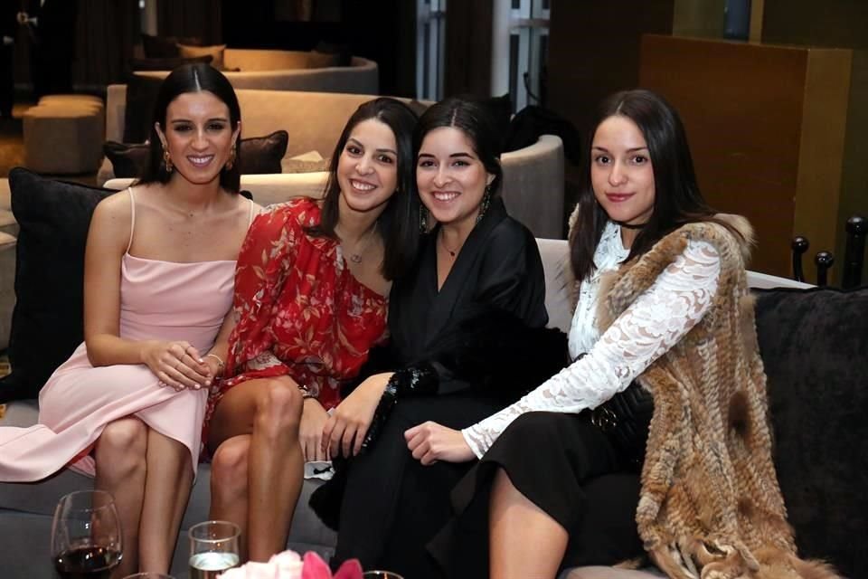 Bárbara Domene, Alma Guerra, Bárbara Cordero e Isabel Pifferi