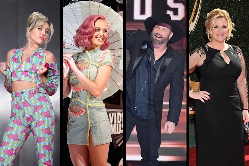 Miley Cyrus, Katy Perry, Garth Brooks y Trisha Yearwood cantarán en el evento creado por la fundación MusiCares.