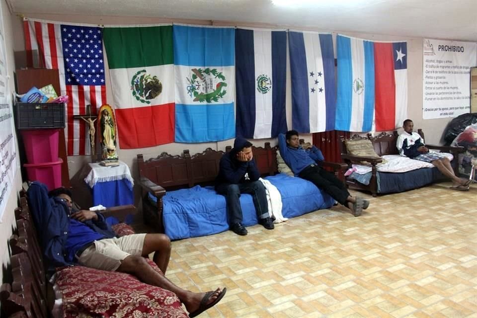 En la Casa del Migrante de Piedras Negras permanecen africanos, centroamericanos, sudamericanos y caribeños.