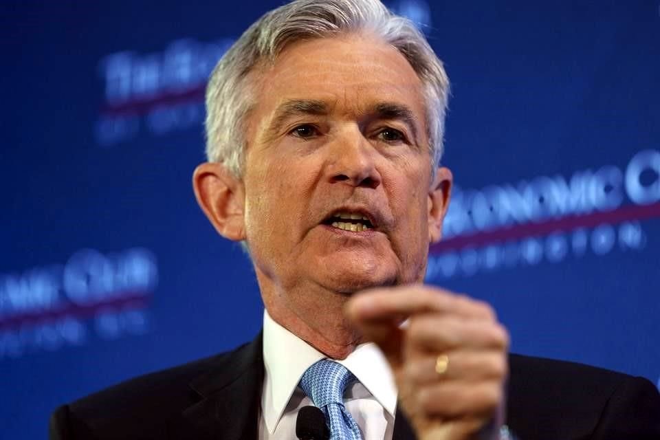 Jerome Powell, presidente de la Fed.