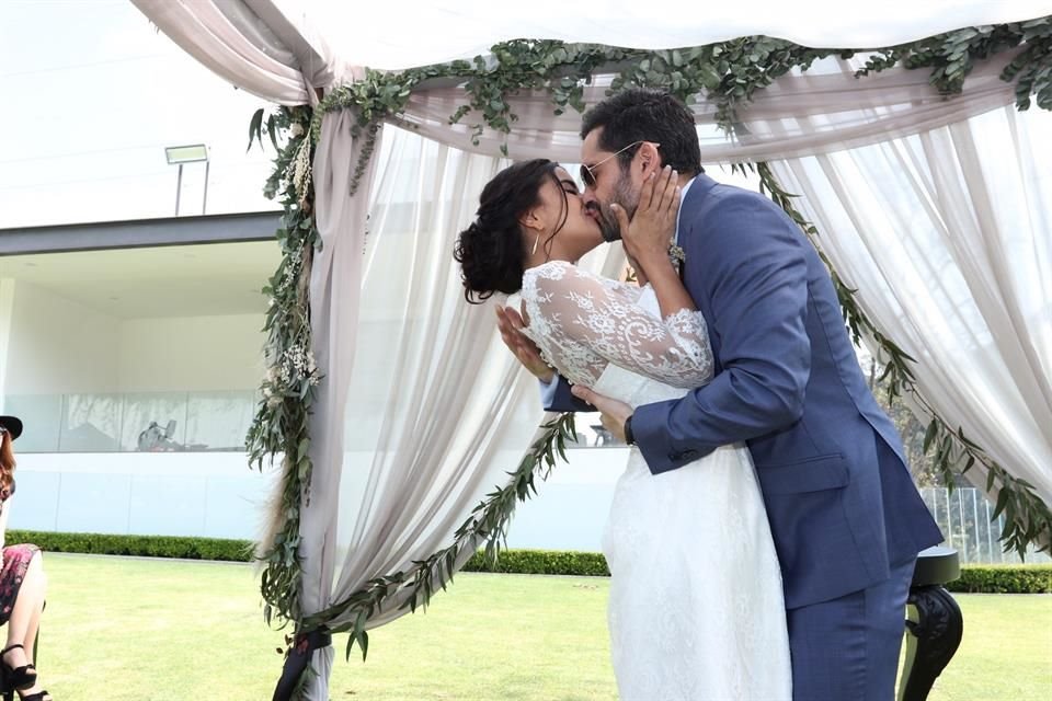Este sábado se filmó la escena de la boda que desata toda la historia en la película.