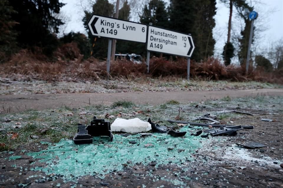 El accidente ocurrió el jueves cerca de Sandringham.