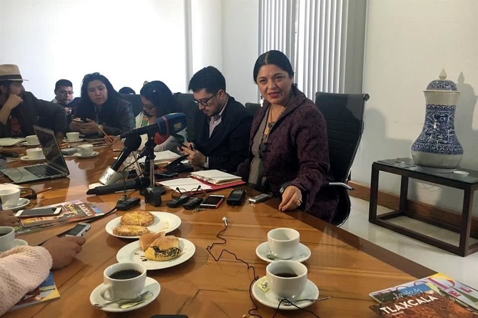 En su primera conferencia de prensa desde su nueva sede en Tlaxcala, la titular de la Secretaría de Cultura, Alejandra Frausto, dio a conocer a los integrantes de esta mesa de trabajo.