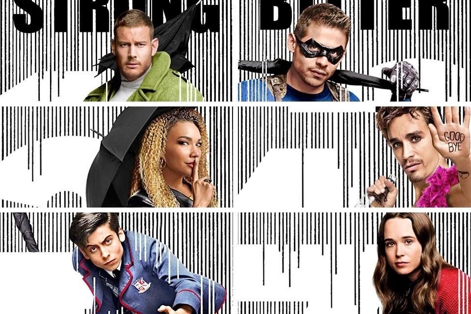 Los miembros de The Umbrella Academy son identificados por un número, ordenado en función de sus habilidades y utilidad.