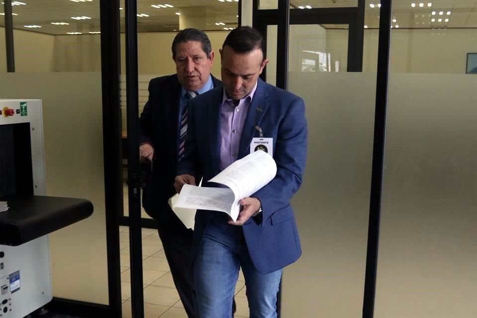 Carlos de la Fuente presentó la denuncia ante la Fiscalía Especializada en Delitos Electorales.