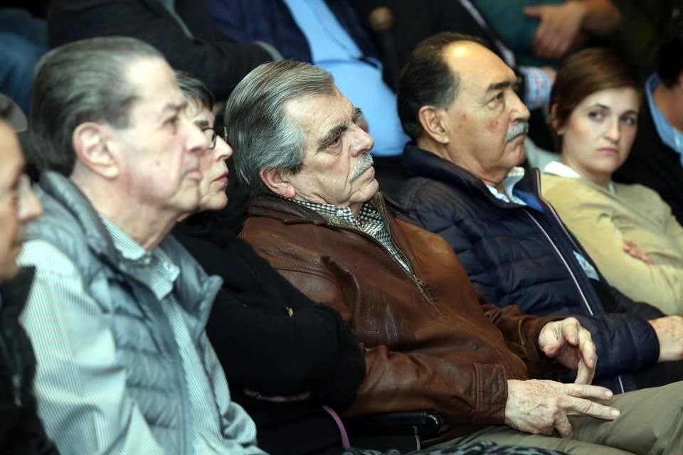 Tito Camargo, Óscar Bulnes Valero y Enrique Abaroa