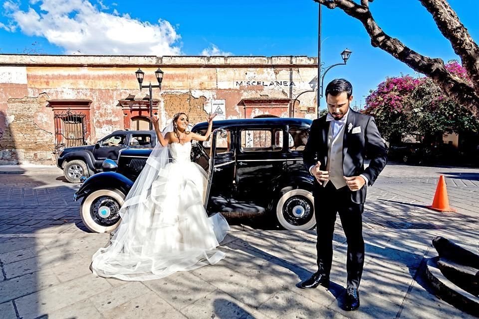 Marietta Sada Gánem y Alejandro Caballero Garza