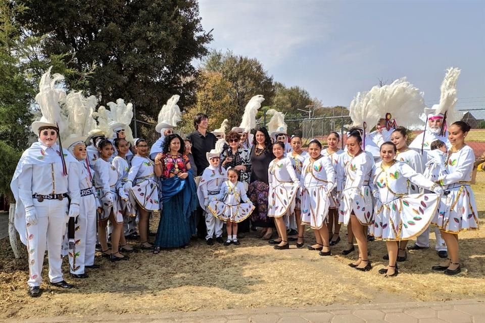 La Secretaria Alejandra Frausto encabezó el arranque del programa en la comunidad de San Pablo del Monte, Tlaxcala.