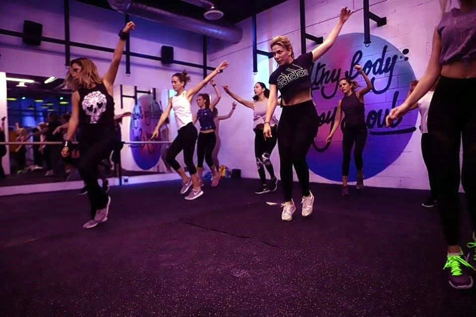 Clase de Baile en el gimnasio Beat It