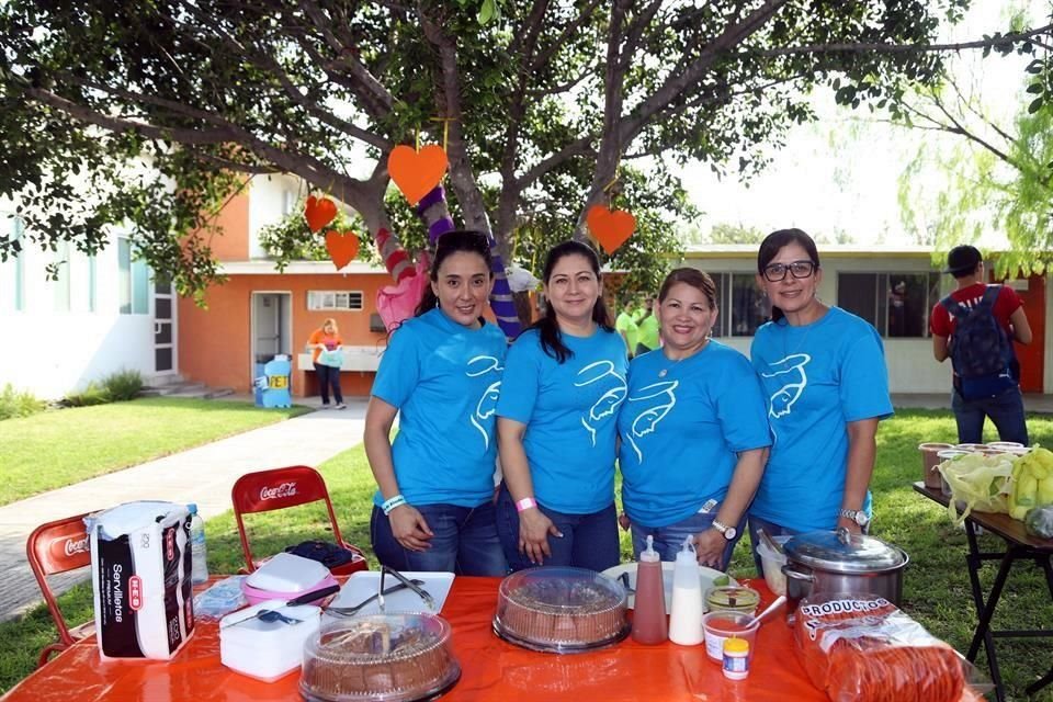 Griselda Martínez, Sofía Guillén, Martha Palacios y Diana Martínez