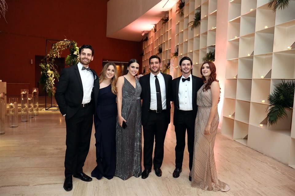 Alberto Longoria, Marijose Marcos, Pau Muñoz, Andrés Montemayor Stefan Pro y Marisofi Marcos