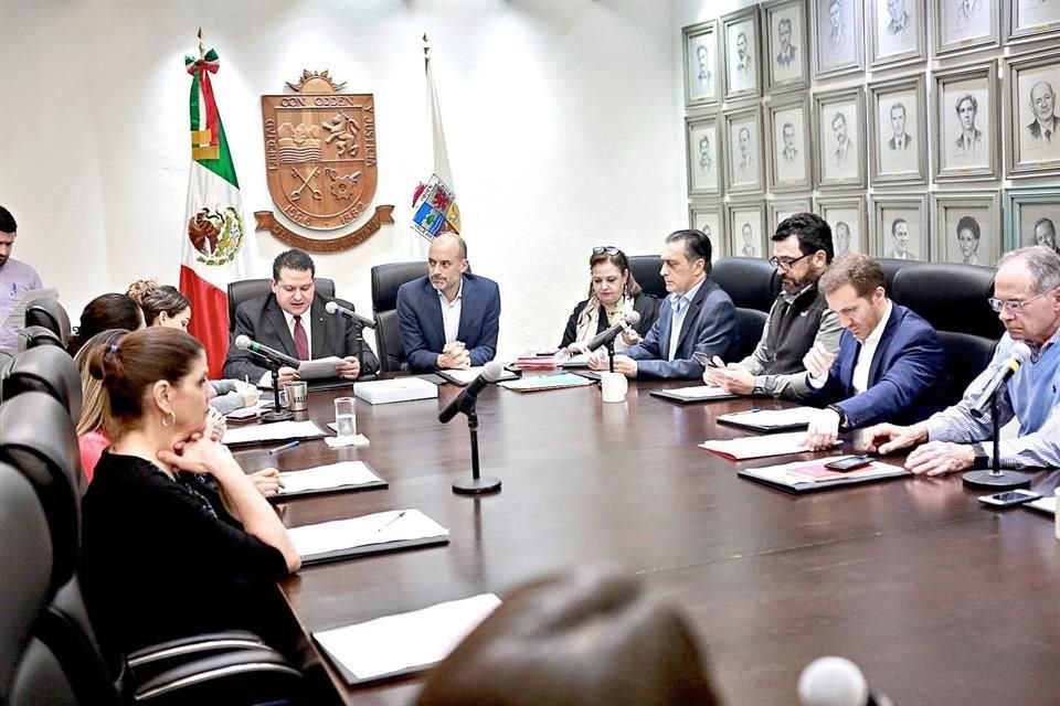 El envío de la cuenta pública del 2018 al Congreso del Estado.